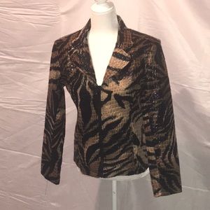 Tiger print jacket